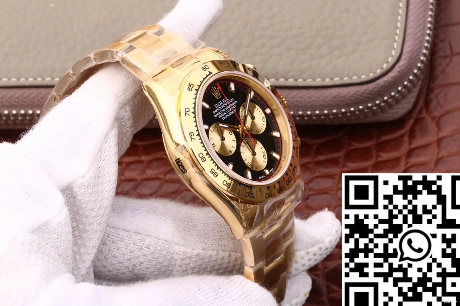 Black Rolex Cosmograph Daytona JH M116508-0009 Dial Factory 0309